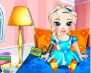 Baby Elsa flu problems online