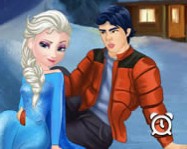 Elsa and Ken kissing online