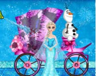 Elsa carriage wash online jégvarázs játék