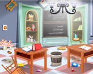 Frozen Anna classroom cleanup online