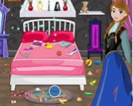 Frozen anna room cleaning jégvarázs játékok