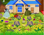 Frozen babies garden cleaning online