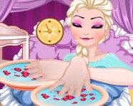Frozen elsa hand spa online jégvarázs játék