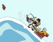 Frozen Elsa sleigh jégvarázs játékok