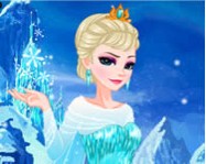Frozen Elsas make up look online jégvarázs játék