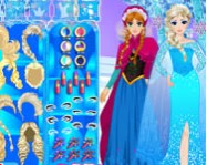 Frozen princesses online jégvarázs játék